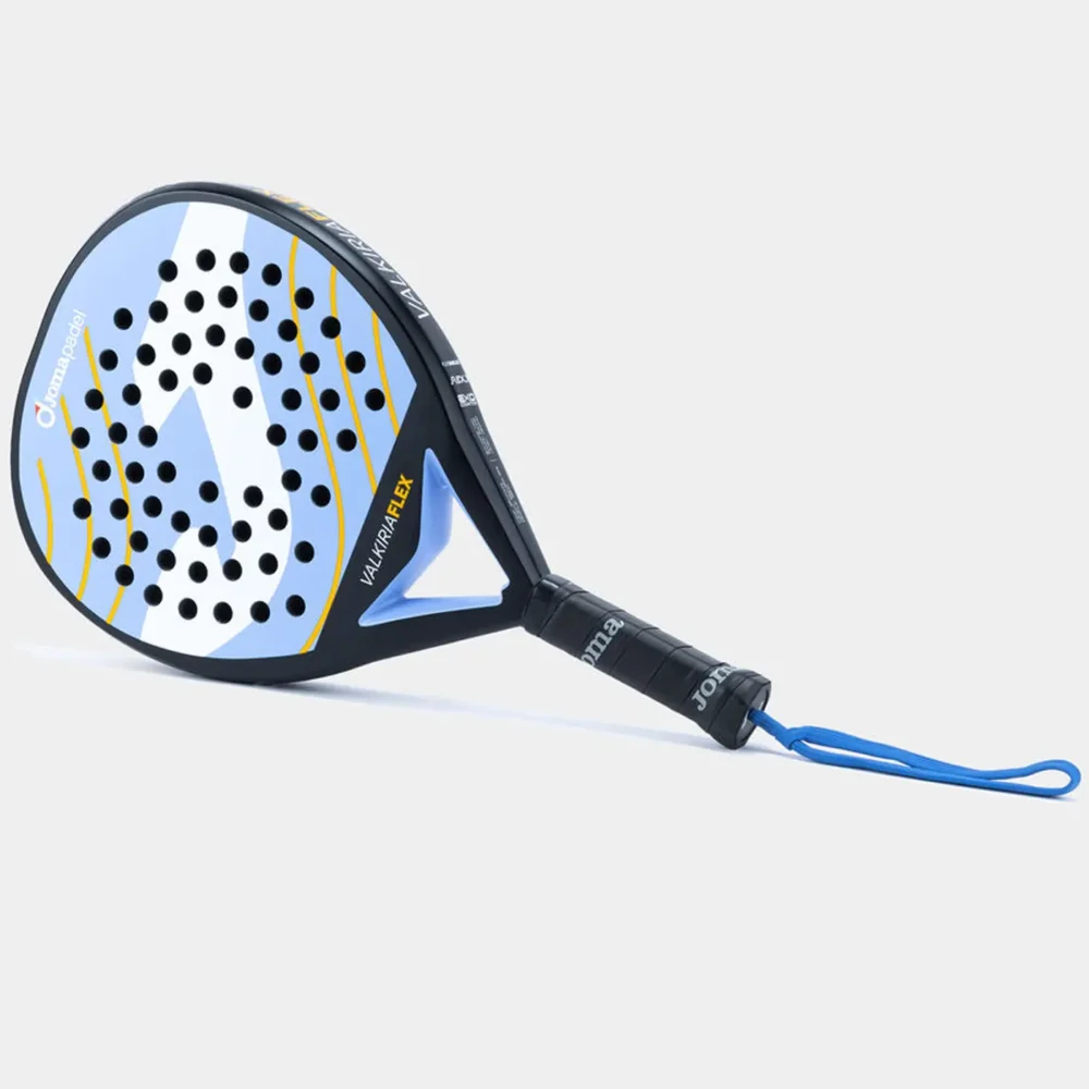 JOMA Valkiria Flex 2026 Padel Racket Blue White 03