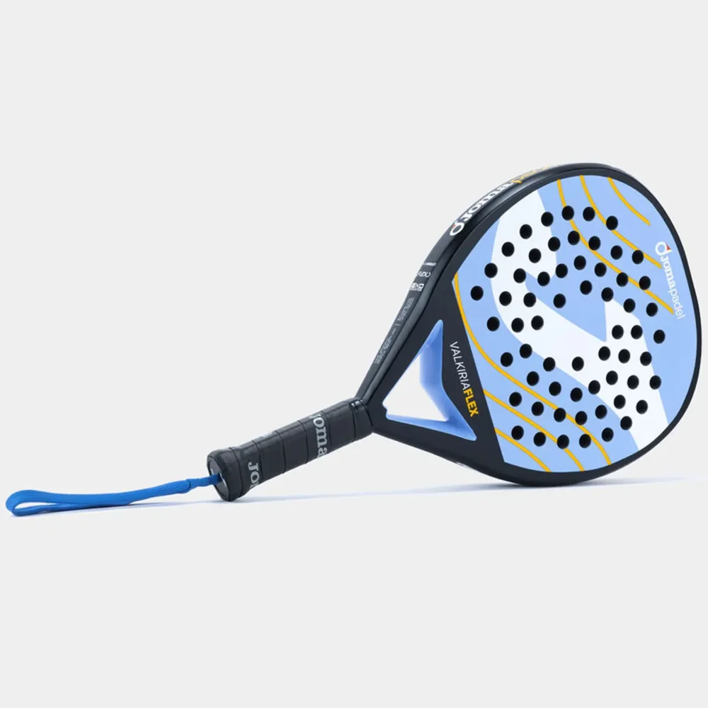 JOMA Valkiria Flex 2026 Padel Racket Blue White 04