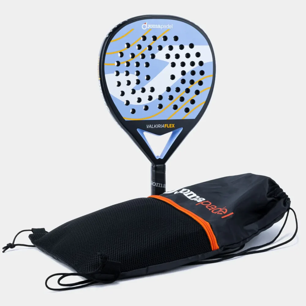 JOMA Valkiria Flex 2026 Padel Racket Blue White 14