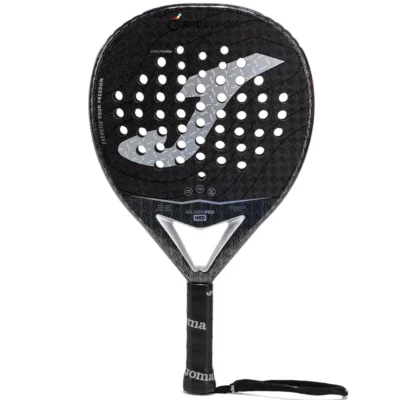 JOMA Valkiria Pro Hrd Padel Racket 2026 Black Grey 01