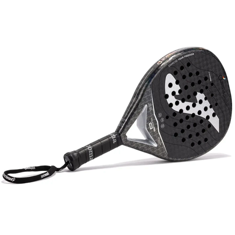 JOMA Valkiria Pro Hrd Padel Racket 2026 Black Grey 03