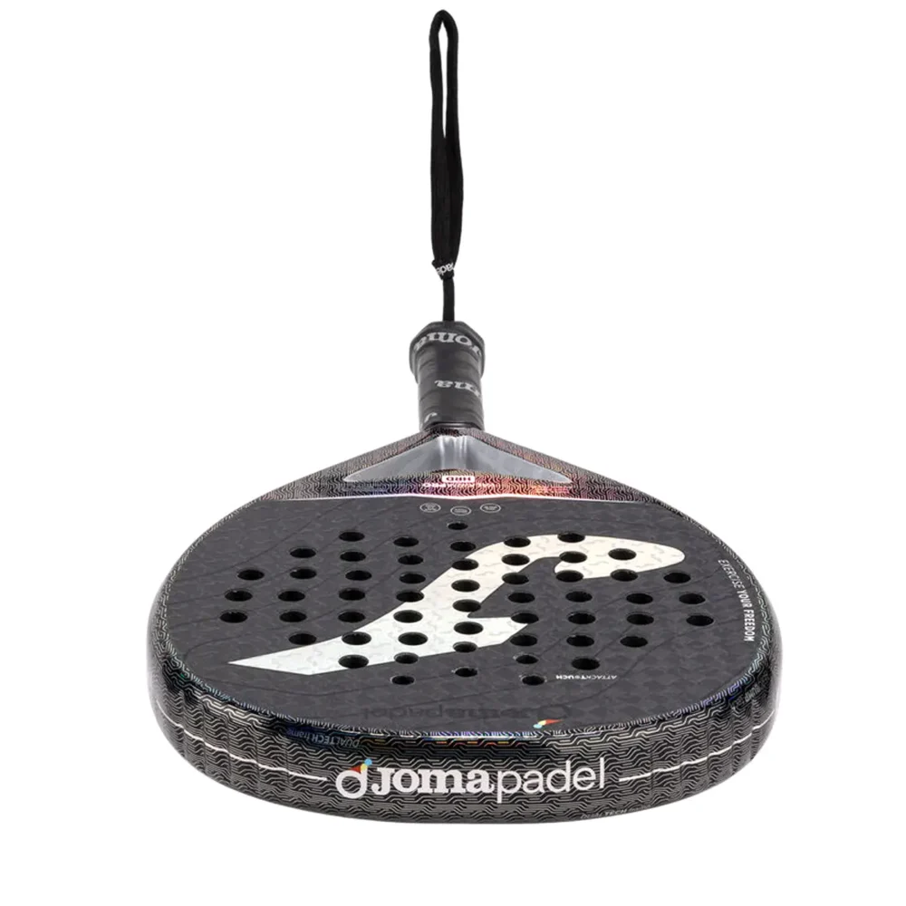 JOMA Valkiria Pro Hrd Padel Racket 2026 Black Grey 04