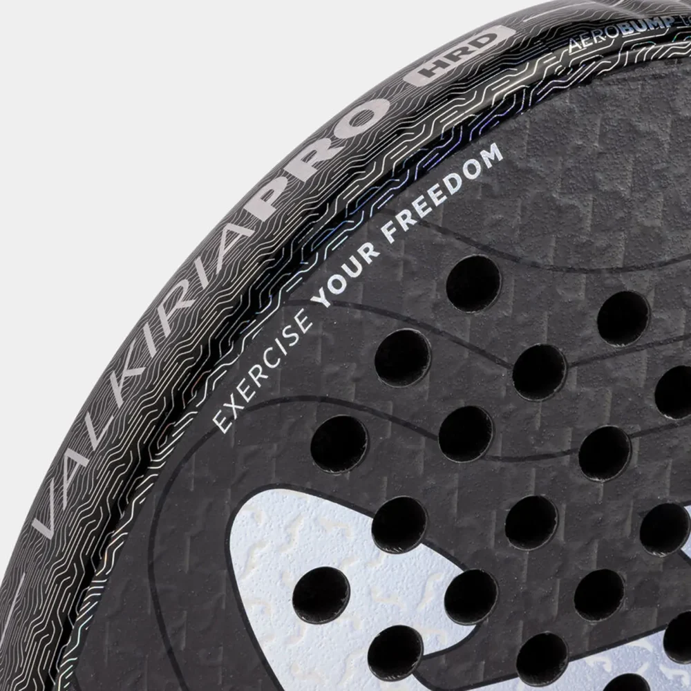 JOMA Valkiria Pro Hrd Padel Racket 2026 Black Grey 07