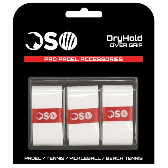 OSO Padel DryHold Overgrip 2026 White