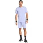 ADIDAS Club 3 Stripes Men's Padel T Shirt Violet - Image 2