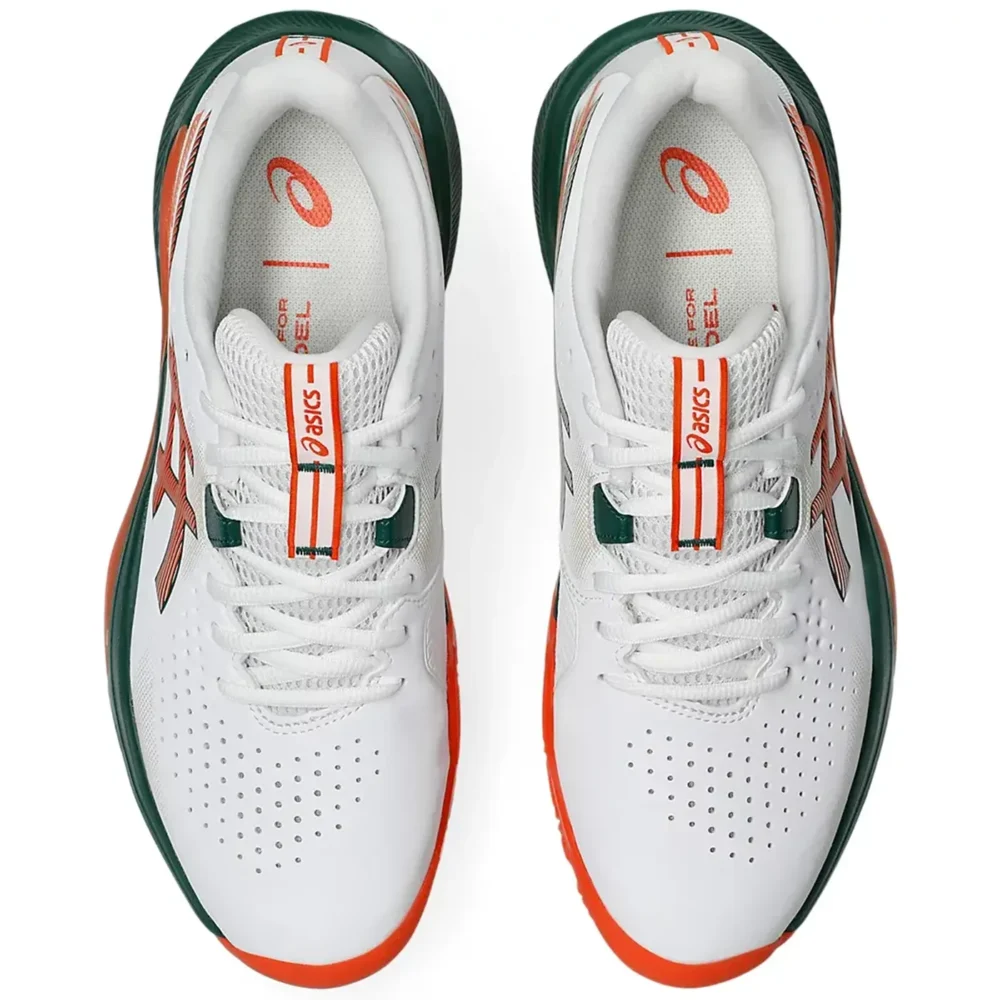 ASICS Gel-Challenger 15 Men Padel Shoes 2026 White Orange 06