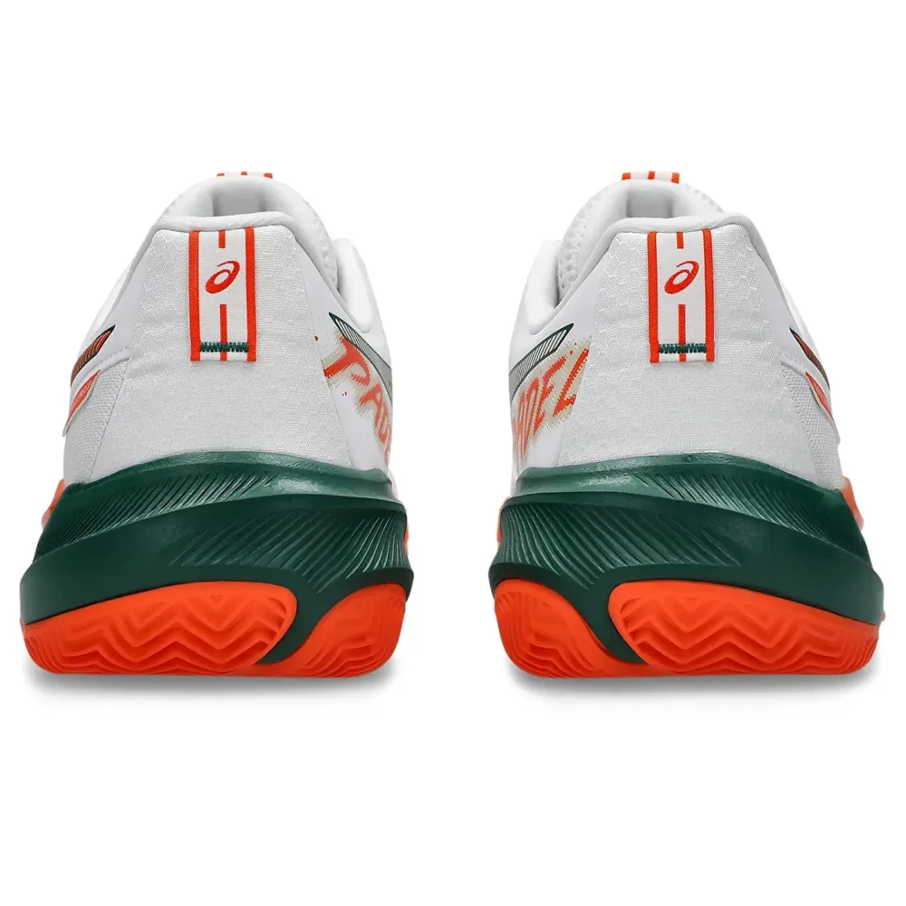 ASICS Gel-Challenger 15 Men Padel Shoes 2026 White Orange 07