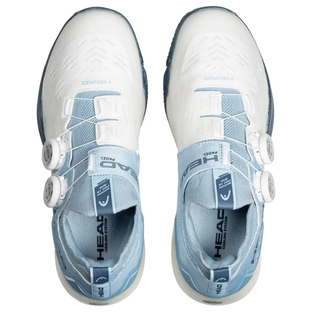 HEAD Motion Pro 1.5 Boa Women Padel Shoes 2026 Light Blue 02