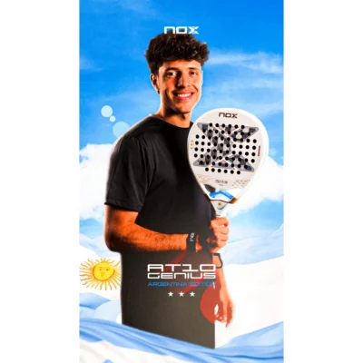 NOX AT10 Genius 18K Alum Buenos Aires Edition Padel Racket 2026 05