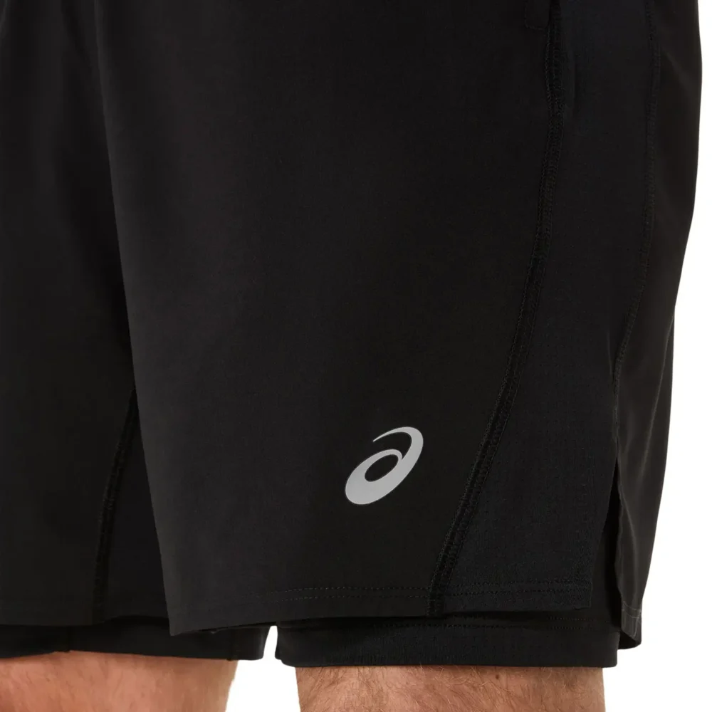 ASICS Core 2in1 7'' Men Padel Short Black 03