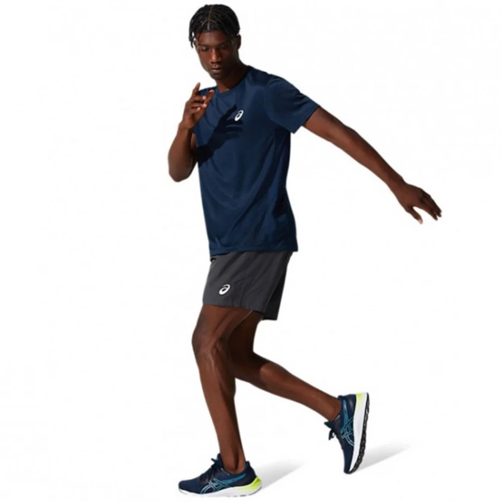 ASICS Core SS Men Padel T-Shirt Blue - Image 2