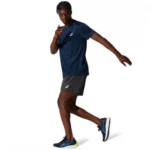 ASICS Core SS Men Padel T-Shirt Blue - Image 2