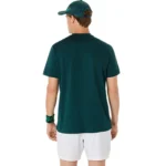 ASICS Court SS Padel Top Saxon Green 02