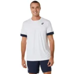 ASICS Court SS Padel Top White 01