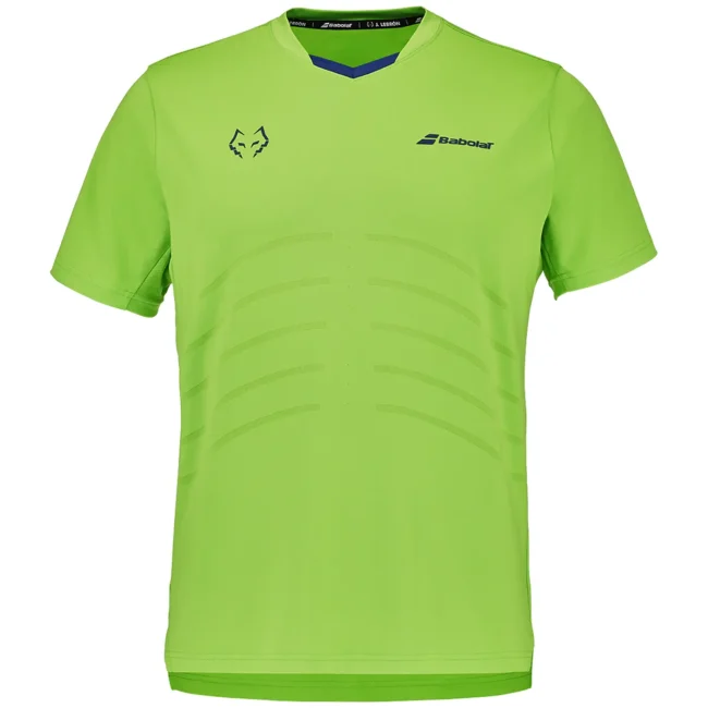 BABOLAT Réplica Juan Lebrón Padel Shirt 2026 Green 01