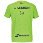 BABOLAT Réplica Juan Lebrón Padel Shirt 2026 Green 03