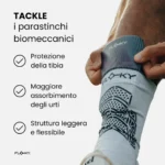 FLOKY Tackle Biomechanical Shin Guards 11