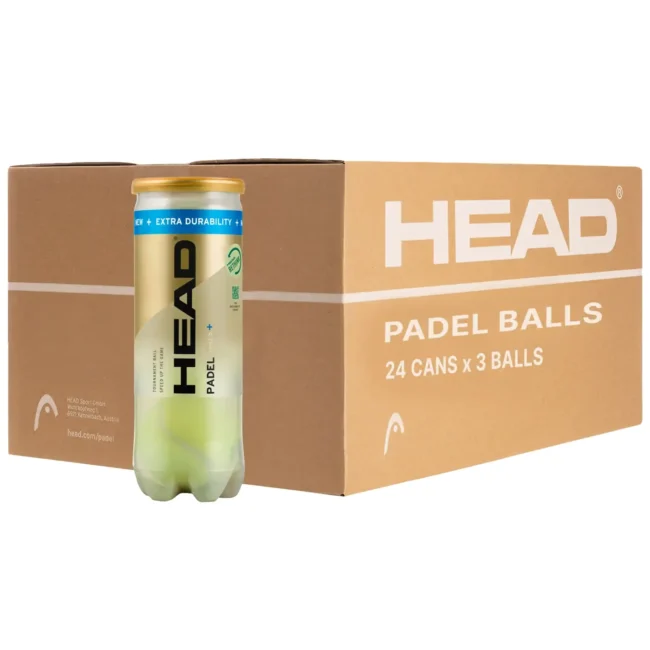 HEAD Padel Ball Pro S+ Box of 24 Cans 03