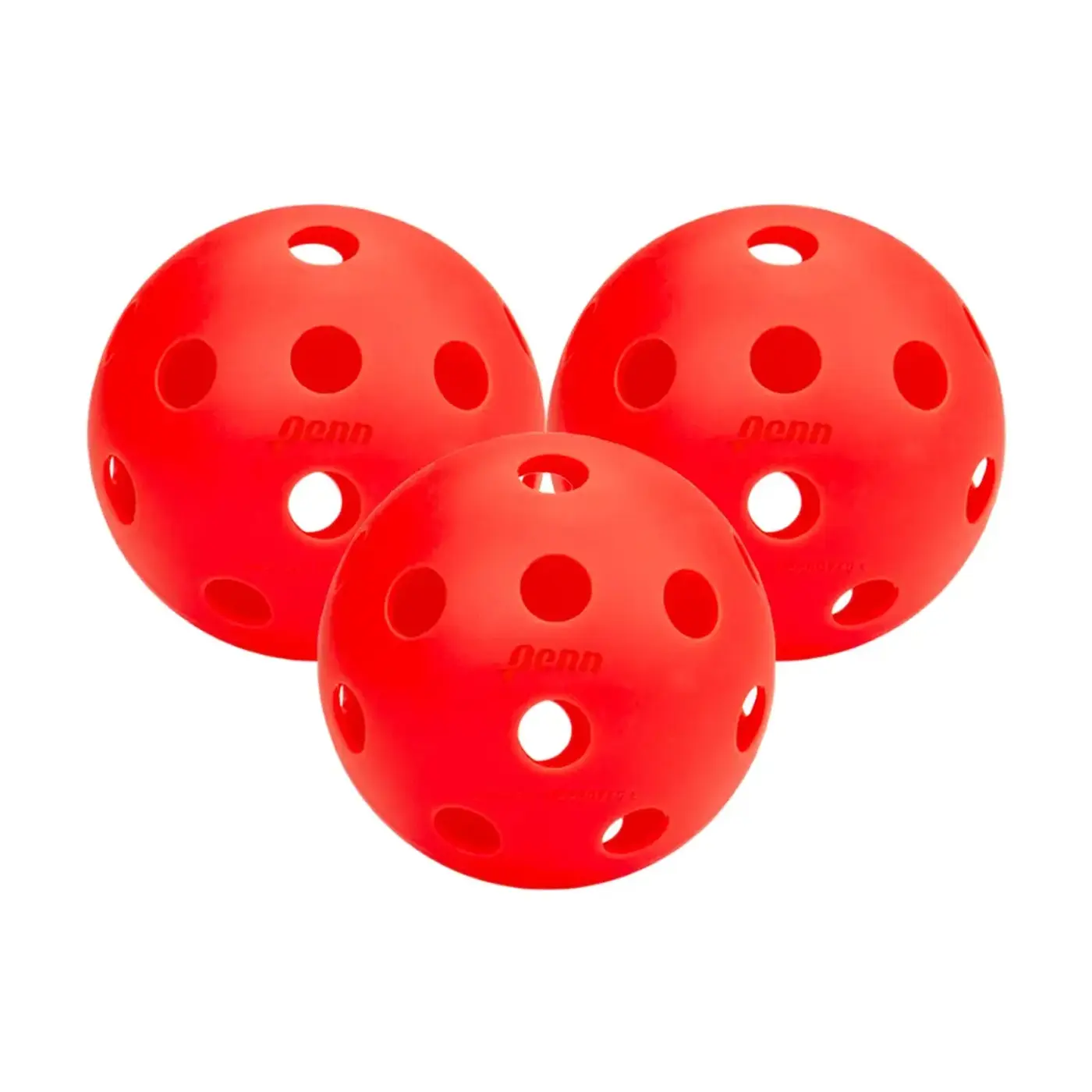 HEAD Penn 26 Indoor Pickleball Balls Red 01 HEAD Penn 26 Indoor Pickleball Balls Red 01