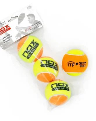 NOX Pro Titanium Beach Tennis Balls Bag