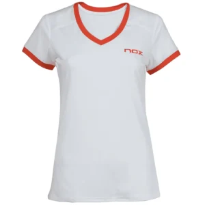 NOX Team Women Padel Shirt White Red