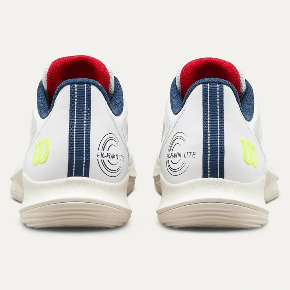 WILSON Hurakn Lite Women Padel Shoes 2026 White Yellow 03