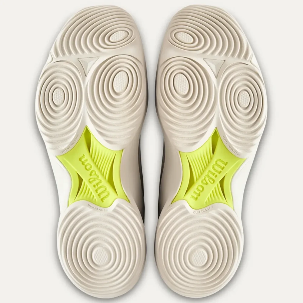 WILSON Hurakn Lite Women Padel Shoes 2026 White Yellow 06