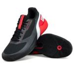 WILSON Rush Pro 5 Men’s Padel Shoes 2026 Black Red 08
