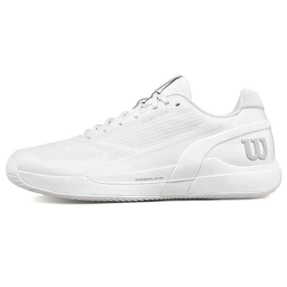 WILSON Rush Pro 5 Men’s Padel Shoes 2026 White 01
