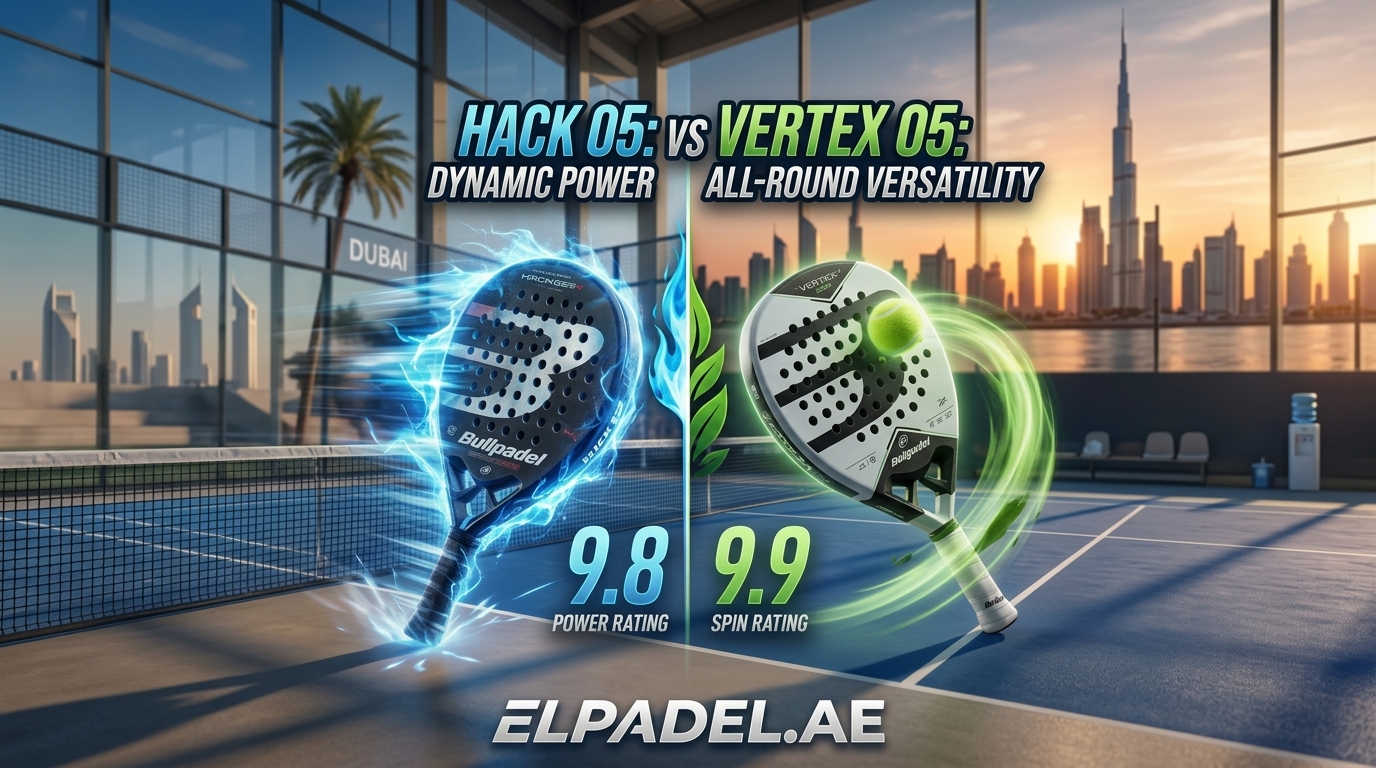 Bullpadel Hack 05 2027 vs Bullpadel Vertex 05 2027