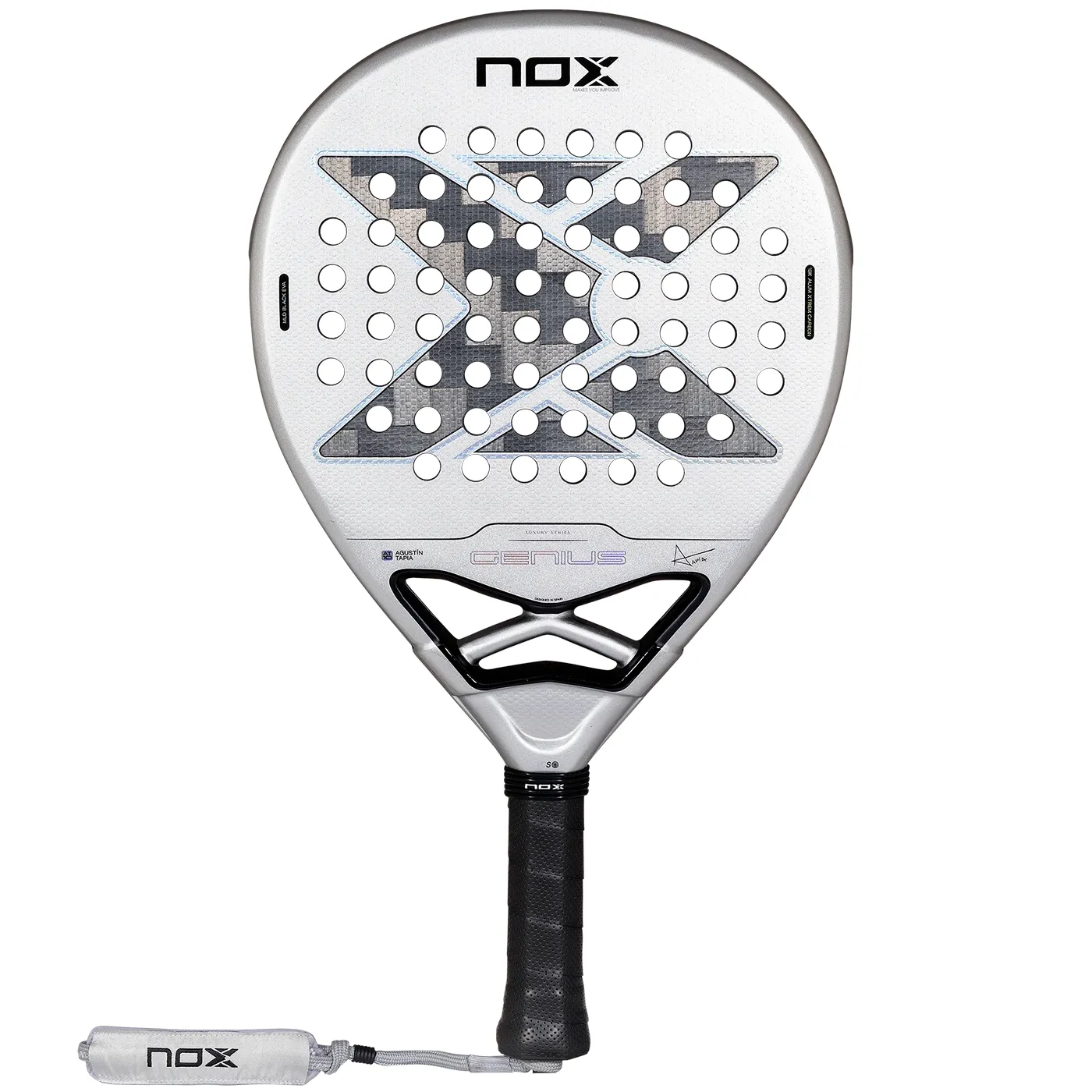 NOX AT10 Genius 12K Agustín Tapia 2027 Padel Racket 16