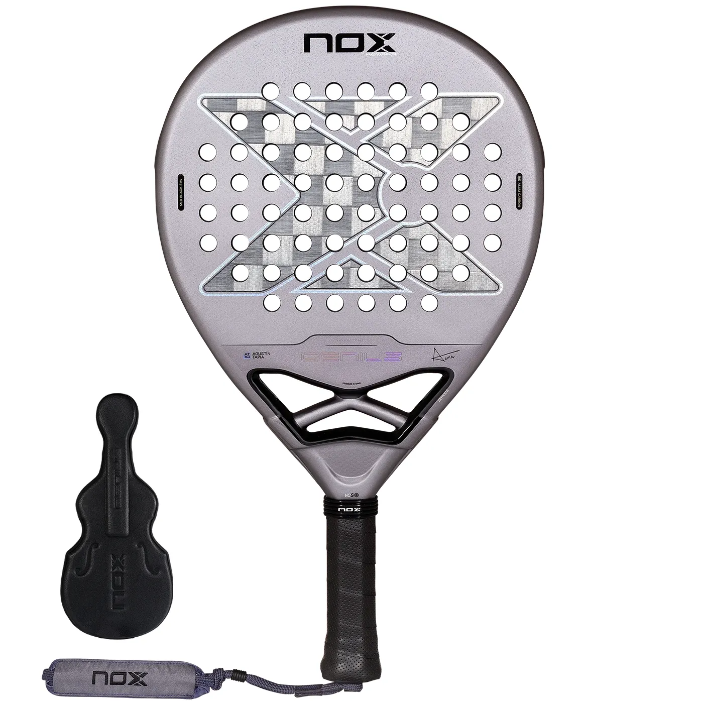 NOX AT10 Genius 18K Agustín Tapia 2027 Padel Racket 01
