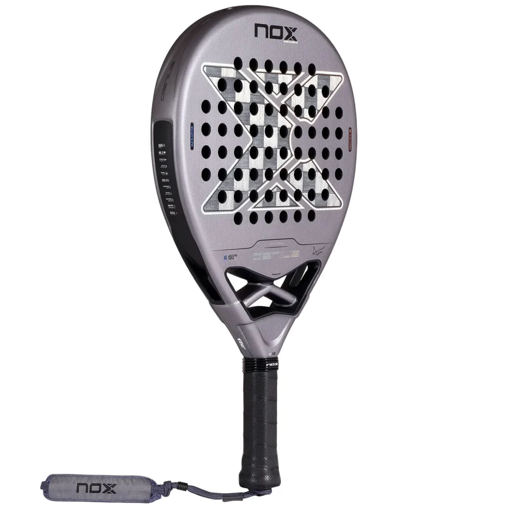 NOX Genius 18K Agustín Tapia 2027 Padel Racket - Image 3