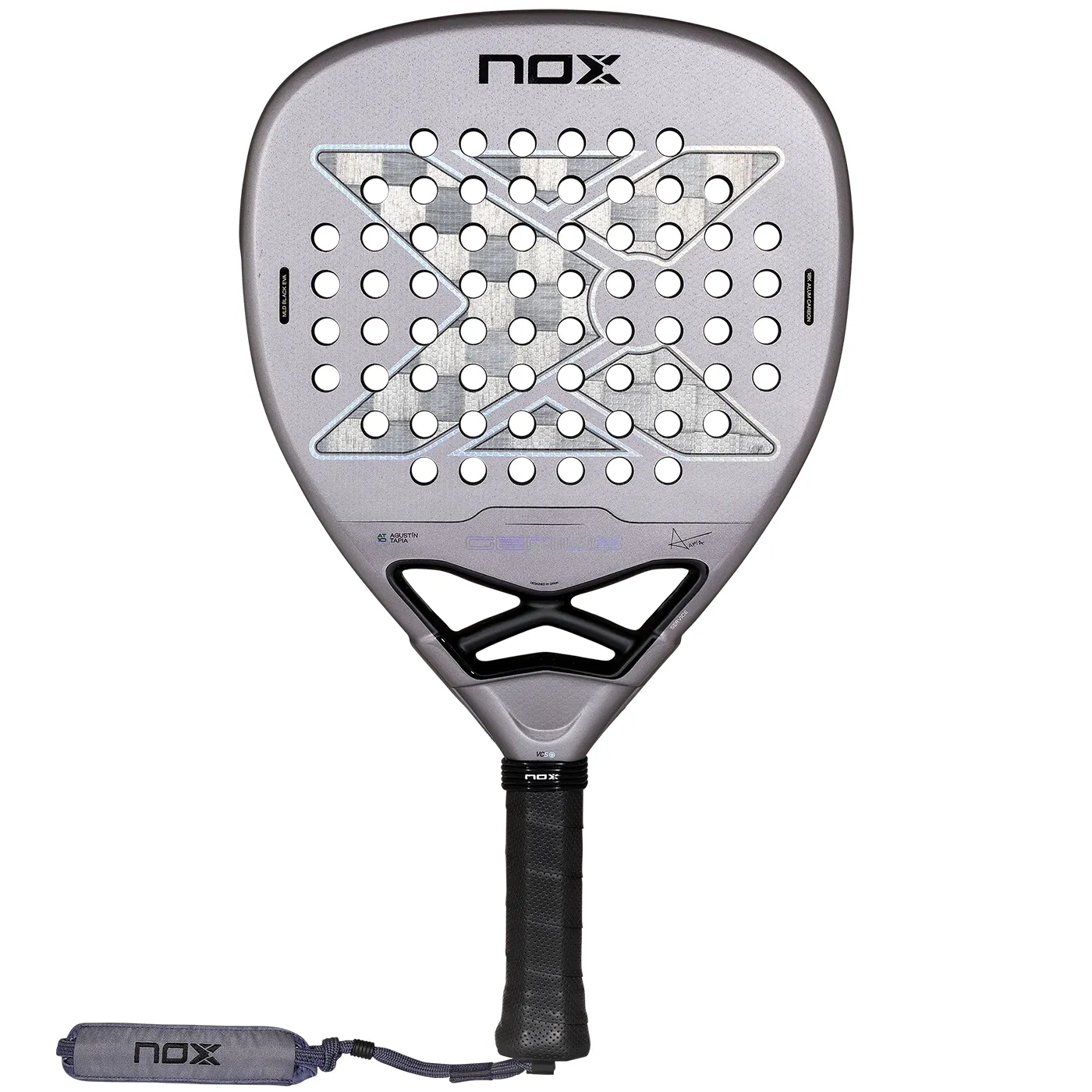 NOX AT10 Genius Attack 18K Agustín Tapia 2027 Padel Racket 009