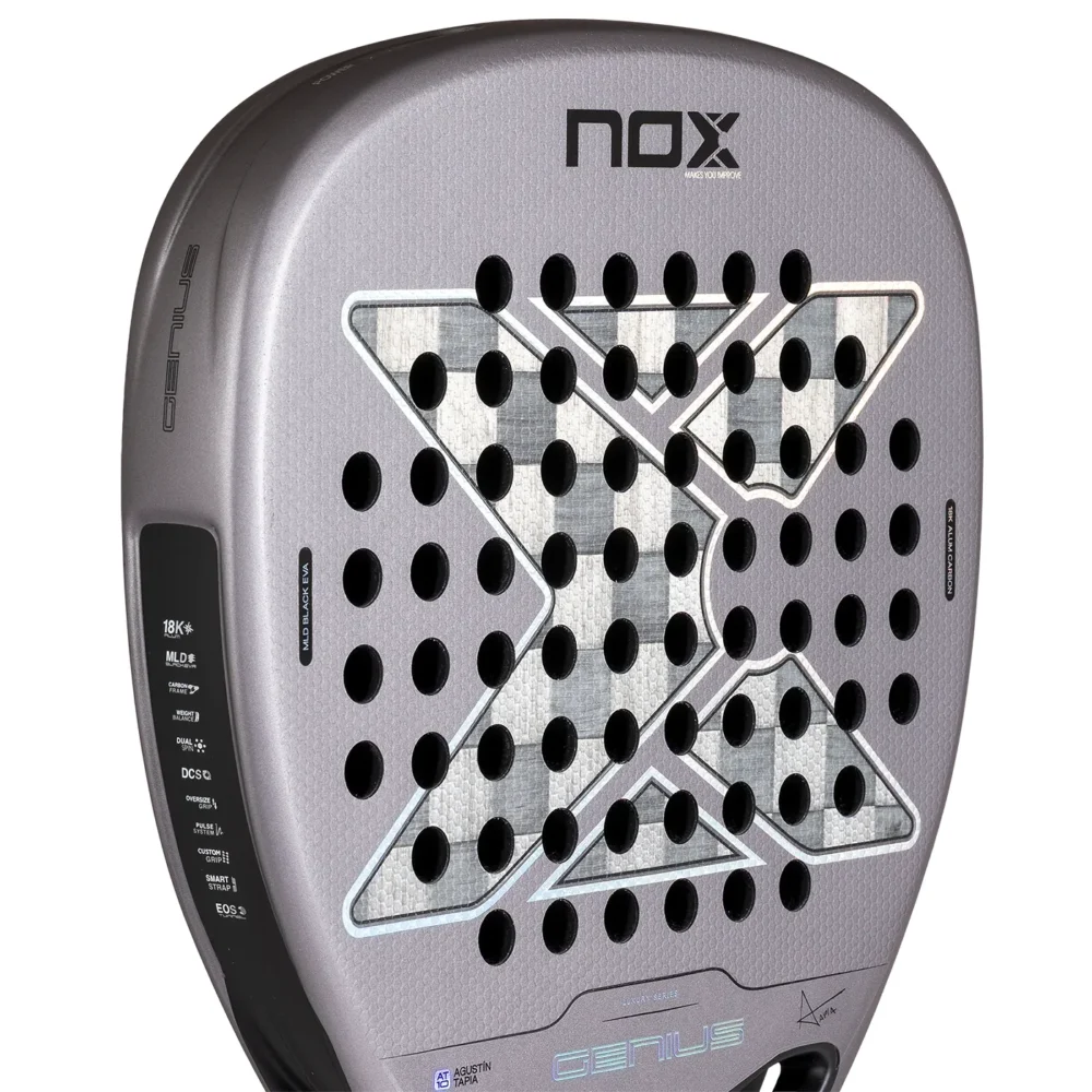 NOX AT10 Genius Attack 18K Agustín Tapia 2027 Padel Racket 09