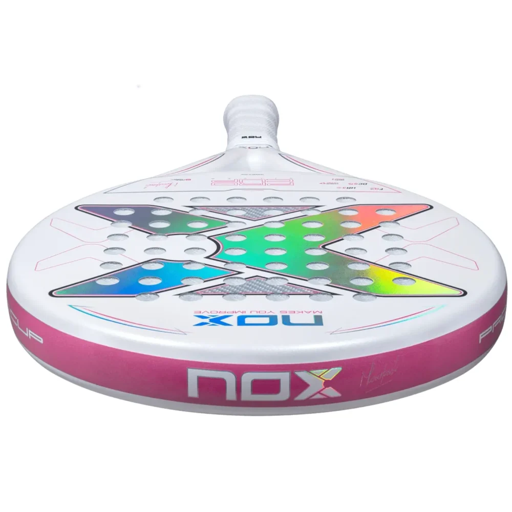 NOX ML10 Pro Cup Silver Miguel Lamperti 2027 Padel Racket 04
