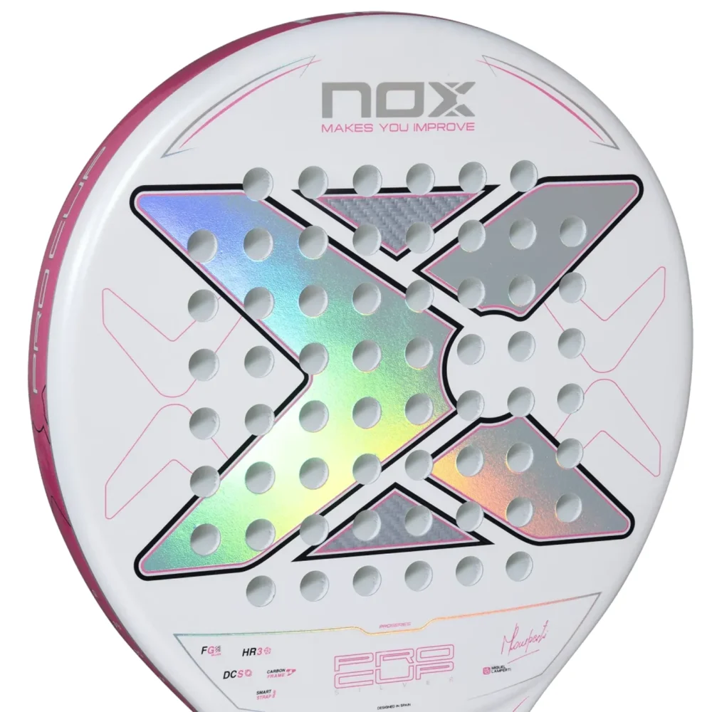 NOX ML10 Pro Cup Silver Miguel Lamperti 2027 Padel Racket 05