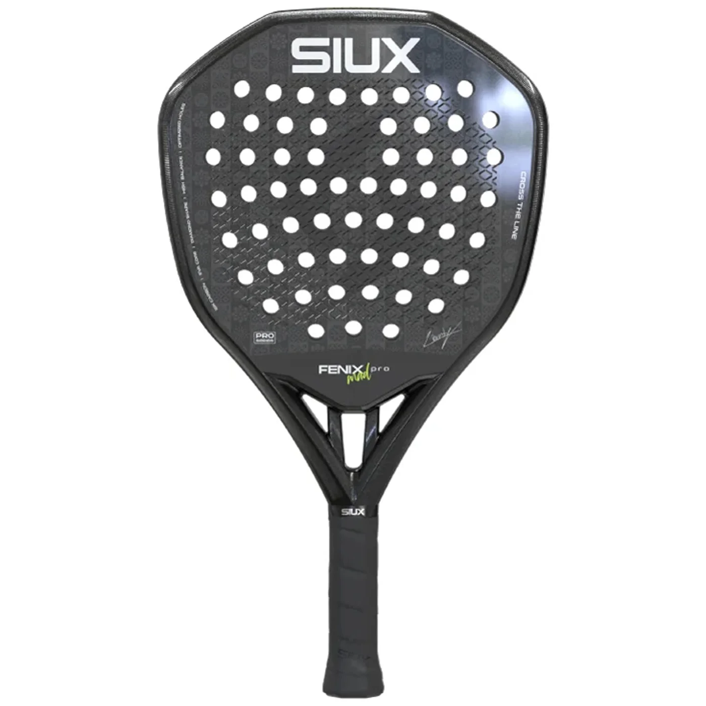 SIUX fenix Pro Mad SE Black 2026 Padel Racket 01