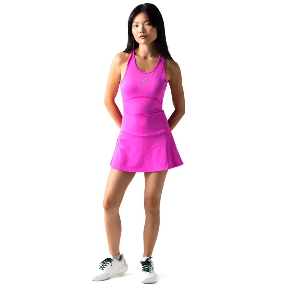 DROP SHOT Monarca Women Padel Skirt Pink - Image 2