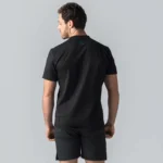 DROP SHOT Sanz Performance Padel Shirt Black - Image 4