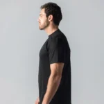 DROP SHOT Sanz Performance Padel Shirt Black - Image 3