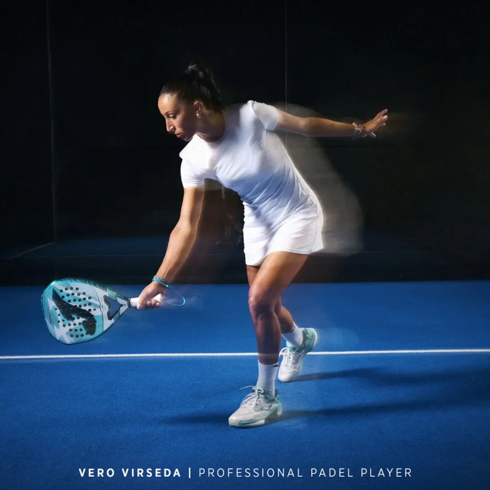 JOMA Hyper Pro HRD Vero Virseda Padel Racket Green 11