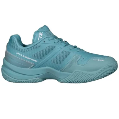 NOX AT10 Pro Unisex Padel Shoes Turquoise White 03