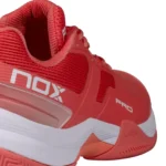 NOX AT10 Pro Women Padel Shoes Coral White 08