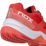 NOX AT10 Pro Women Padel Shoes Coral White 10
