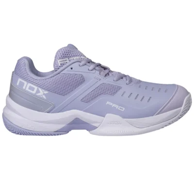 NOX AT10 Pro Women Padel Shoes Purple White 01