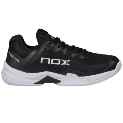 NOX ML10 Hexa Padel Shoes Unisex Black White 01