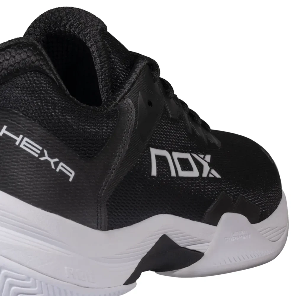 NOX ML10 Hexa Padel Shoes Unisex Black White 09