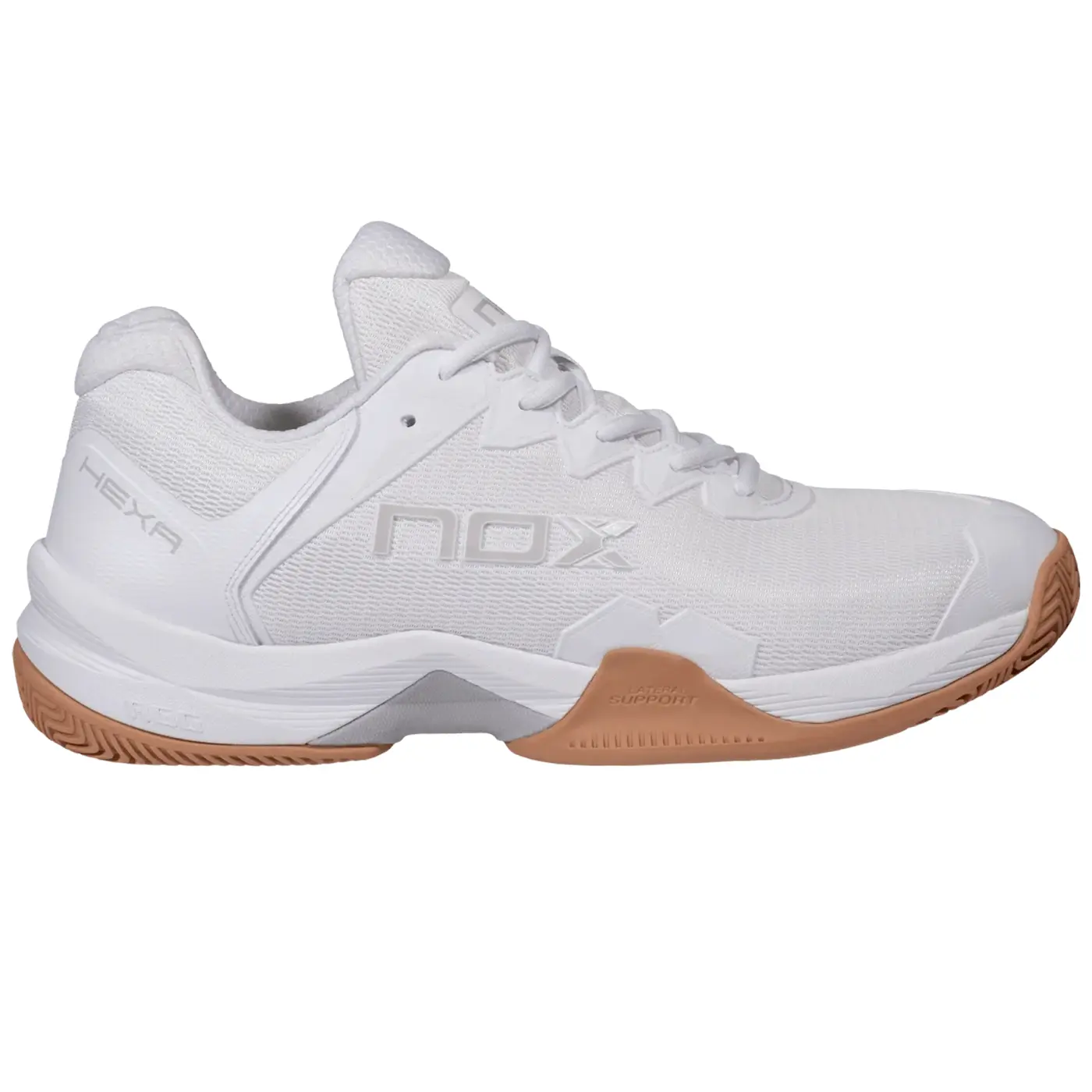 NOX ML10 Hexa Padel Shoes Unisex White Caramel 01 NOX ML10 Hexa Padel Shoes Unisex White Caramel 01