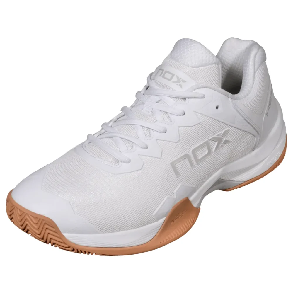 NOX ML10 Hexa Padel Shoes Unisex White Caramel 02